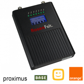 Amplificateur en ligne 5 BANDES GSM 4G 5G Rosenfelt RF 20-5BT-L