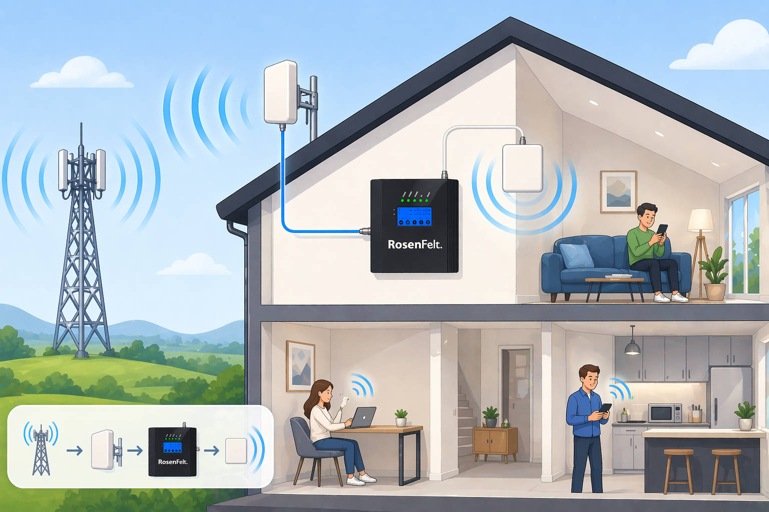 Comment fonctionne un amplificateur GSM 4G 5G en Belgique ? 