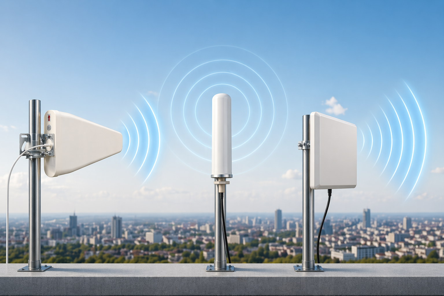 Antenne Yagi vs omnidirectionnelle vs panneau : quelles différences ?